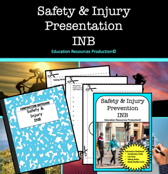 Safety & Injury INB Interactive Notebook