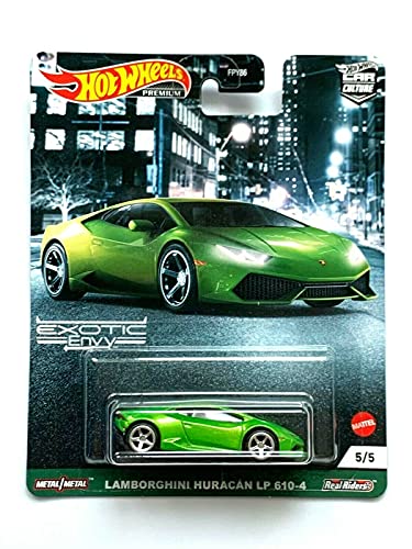 Hotwheels Premium Car Culture Lamborghin Huracan LP 610-4 [Green] – Exotic Envy 5/5
