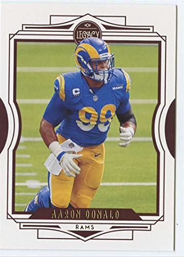 2021 Panini Legacy #87 Aaron Donald Los Angeles Rams Football Card