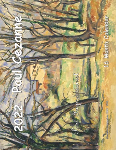 Cezanne Post Impressionist 16 Month Calendar 2022 (Strawberry Calendars 2022)
