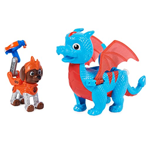 Paw Patrol, Rescue Knights Zuma and Dragon Ruby Action Figures Set, Kids Toys for Ages 3 and up | The Storepaperoomates Retail Market - Fast Affordable Shopping