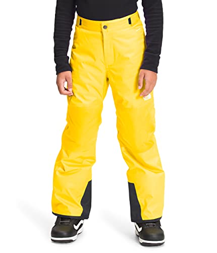 THE NORTH FACE Boys’ Freedom Insulated Pant, Lightning Yellow, Small