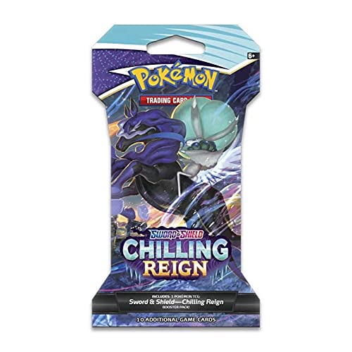 Pokemon TCG 10 Card Booster Pack Sword Shield 06 Chilling Reign