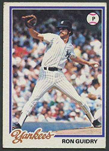 1978 Topps #135 Ron Guidry DP EX++ Excellent++ New York Yankees Baseball J2M