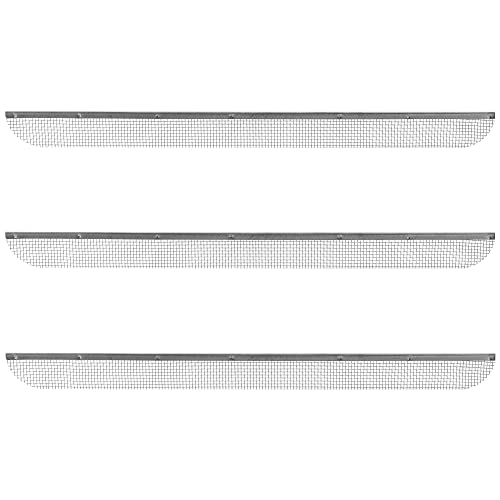RecPro RV Refrigerator Vent Screen | Flying Insect Cover | 3 Pack 1 1/2″ x 20″ with Installation Tools
