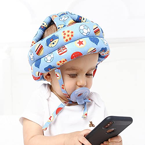 DFGHJ Baby Anti-Collision Shatter-Resistant Hat Breathable Baby Walking Helmet Child Safety Helmet Baby Hat for Walking and Running 722 (Color : 02, Size : Normal)