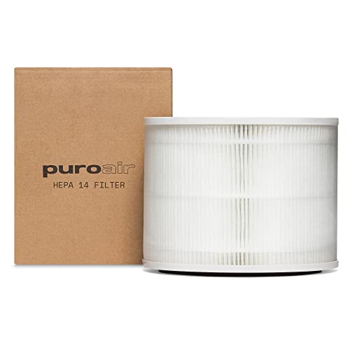 PuroAir Air Purifier Replacement Filter HEPA 14 – Replacement HEPA 14 Filter for PuroAir Purifier – Captures 99.99% of Pet Dander, Smoke, Pollen, Allergens, Dust, Mold, Odors