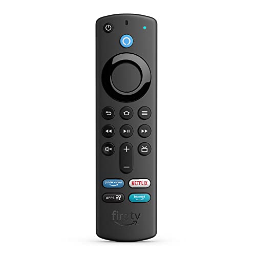 Alexa Voice Remote (International Version) with TV controls, requires compatible Fire TV device