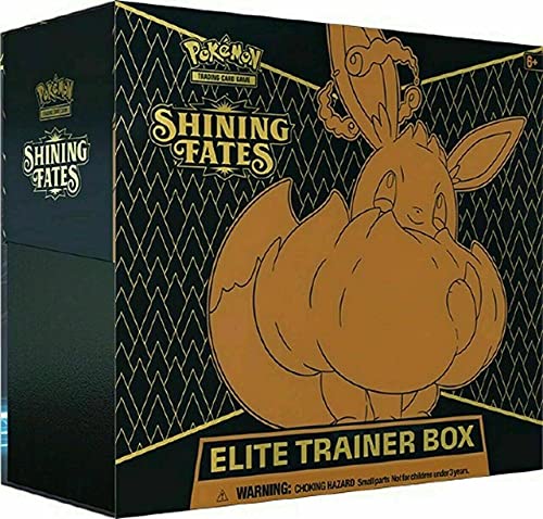 New Pokemon TCG Shining Fates Elite Trainer Box Eevee Factory Sealed Cards