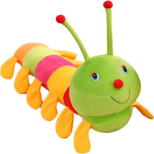 19″ Caterpillar Stuffed Animal,Colorful Stuffed Caterpillar Plush Pillow for Kids