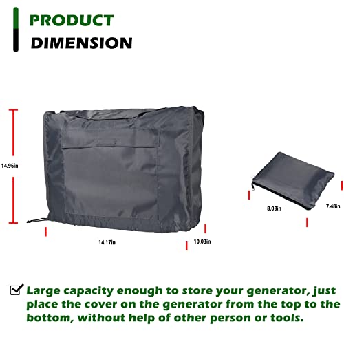 Waterproof Generator Storage Cover Fit For Honda Generator EU2200i EU2200IC EU2000i EU2000i EU2000i, Companion for Honda Power Equipment Polyester Fabric Outdoor 08P57-Z07-00S Generator Accessories | The Storepaperoomates Retail Market - Fast Affordable Shopping