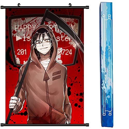 QMLH Angels of Death Anime Manga Cosplay Wall Scroll Mural Scroll Poster Home Decor 19.7×29.5Inch/50x75cm