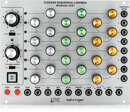 Behringer Clocked Sequential Control Module 1027 8-step Sequencer Eurorack Module