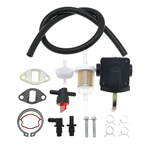 Fuel Pump Kit 12-559-02-S for Kohler CH11 CH12.5 CH13 CH14 CH15 CH16 Replace 1255901-S 1255902-S 1239303 1255901 12559 02-S, and for John Deere LX173 LT133 LX173 AM133627