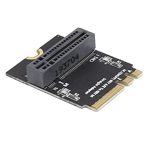 eboxer-1 M.2 PCIe SSD Adapter Card Key A/E NGFF to Nvme Solid State Drive Vertical Adapt Board with Tool Kit, Support 2280 NVME SSD