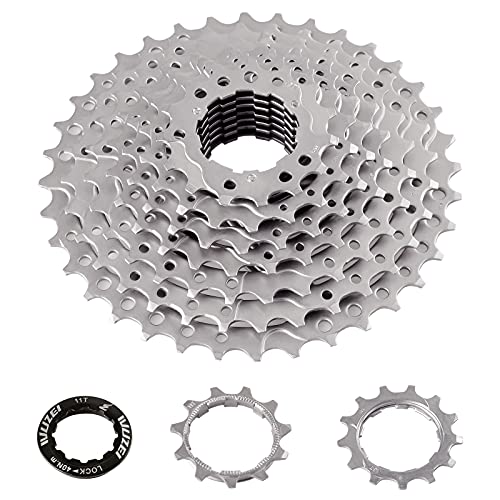 YEENOR 8 Speed Cassette 11-32T MTB Cassette 8 Speed Fit for Mountain Bike, MTB,Compatible with Shimano/SRAM