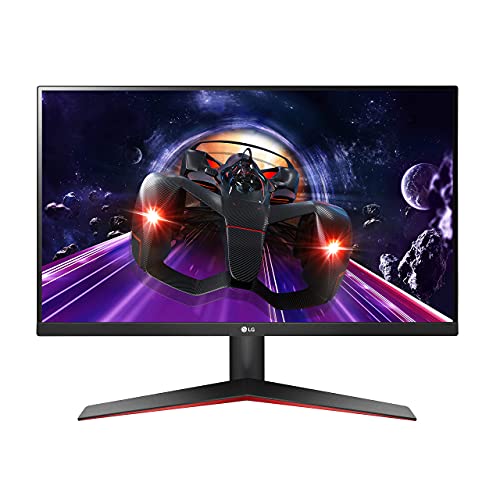 LG 24MP60G-B 24″ Full HD (1920 x 1080) IPS Monitor with AMD FreeSync and 1ms MBR Response Time, and 3-Side Virtually Borderless Design – Black (Renewed)