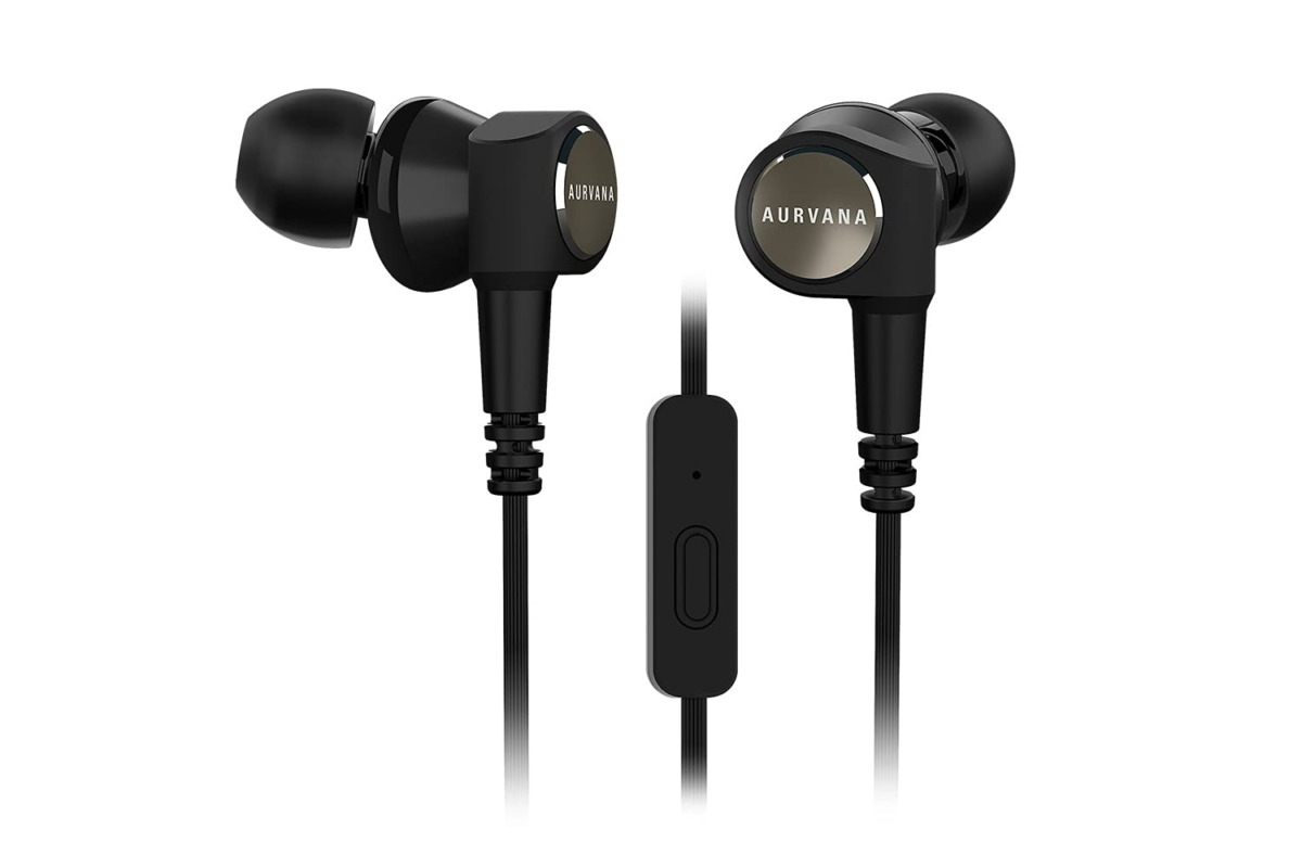 Creative Aurvana Trio LS 3.5 mm in-Ear Headphones with Liquid Silicone Rubber Drivers, Built-in Microphone, Noise Isolation, and Carry Pouch, for Android, iPhone, PC, Mac, Nintendo Switch | The Storepaperoomates Retail Market - Fast Affordable Shopping