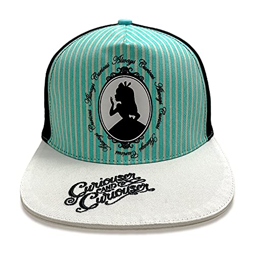 Alice in Wonderland Snapback Hat for Women Disney Visor