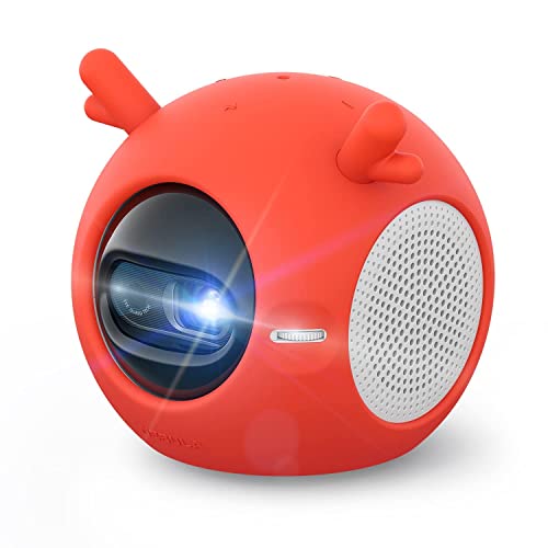 Anker Nebula Astro Mini Portable Projector with Official Sillicone Cover(Red)