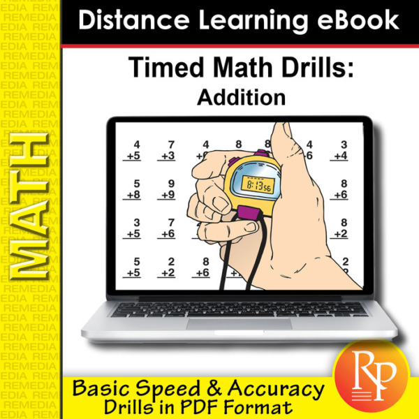 Addition: Timed Math Drills (eBook)