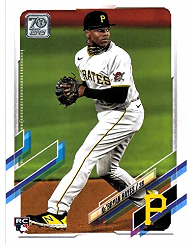 2021 Topps Series 1 & 2 Pittsburgh Pirates Team Set with Ke’Bryan Hayes RC & Adam Frazier – 17 Cards