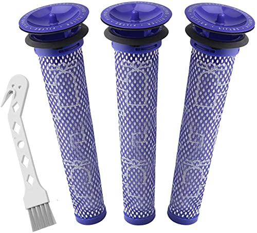 3 Pack Replacement Pre Filters for Dyson DC58, DC59, V6, V7, V8. Replaces Part 965661-01. 3 Filters