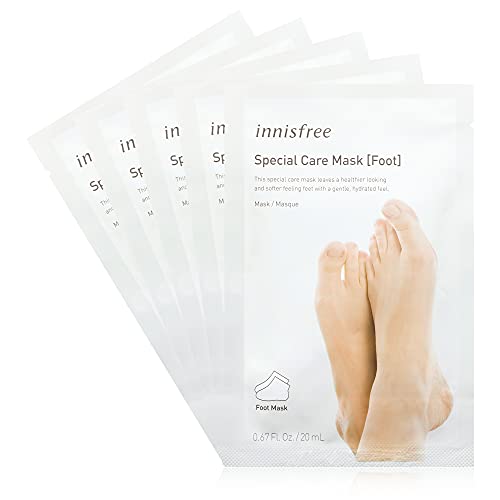 innisfree Special Care Mask Foot Sheet Masks, 5 Count (Pack of 1)