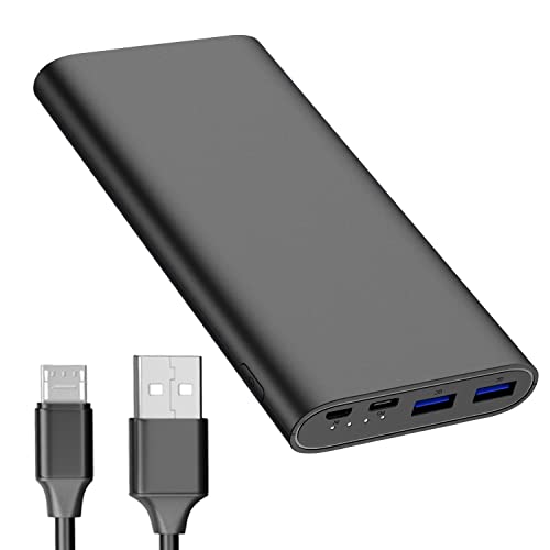 Portable Charger Power Bank 26800mAh,18W PD Type C Fast Charging Tri-Outputs w/ USB C External Battery Pack Phone Charger For iPhone 14 13 12 X se Airpods Samsung Galaxy LG MOTO Android phone etc