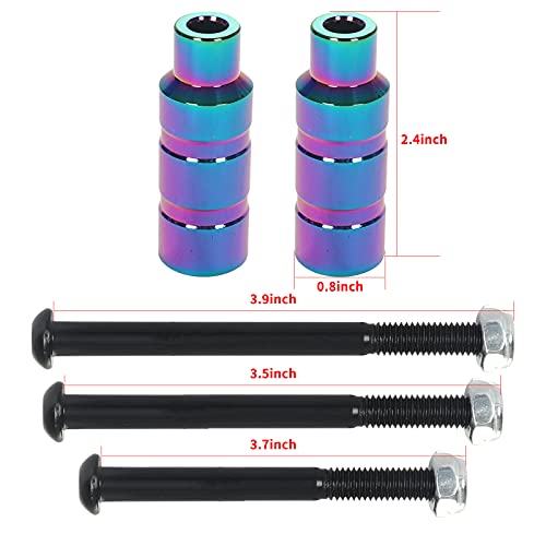 Pro Scooter Pegs Set with Axle Hardware 2.5″, 3.0″,3.7″ for Freestyle Scooter Grinds | The Storepaperoomates Retail Market - Fast Affordable Shopping