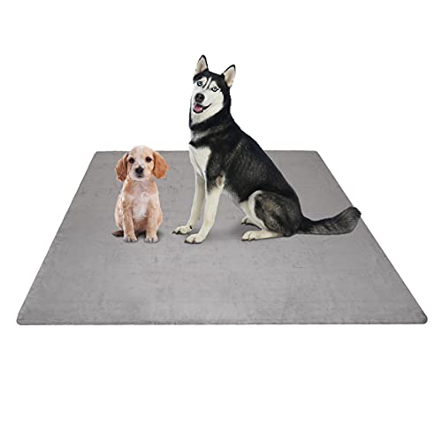 Asani Extra-Large 72″ x 72″ Non-Slip Dog Pads, Reusable and Washable Puppy Pads with Fast Absorbent, Reusable, Waterproof for Training, Travel, Housebreaking, Incontinence, for Playpen, Crate