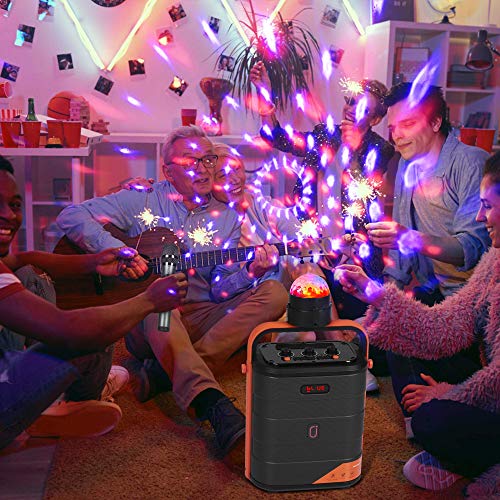 JYX Karaoke Machine with 3 Microphones and Disco Light | The Storepaperoomates Retail Market - Fast Affordable Shopping