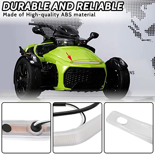 SAUTVS LED Signature White Light Kit for Spyder F3, LED Daytime Running Light DRL for Can-Am Spyder F3 All Models (1PCS, Replace #219400599) | The Storepaperoomates Retail Market - Fast Affordable Shopping