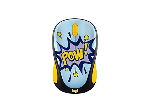 Logitech – Design Collection Limited Edition Wireless Compact Mouse with Colorful Designs – POW