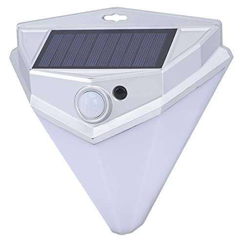 balacoo LED Solar Induction Light Human Body Inductive Wall Street Lamp Outdoor Security Landscape Lantern for Patio Stairs Garden Pathway Home Light