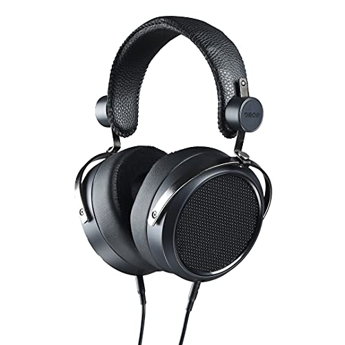 DROP + HIFIMAN HE-X4 Planar Magnetic Over-Ear & Open-Back Headphones with Detachable Cables, High Sensitivity, Easy to Drive, Midnight-Blue