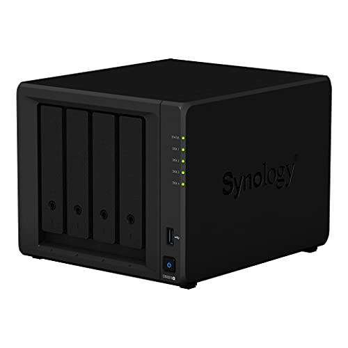 Synology DiskStation DS920+ NAS Server for Business with Celeron CPU, 8GB DDR4 Memory, 1TB M.2 SSD, 32TB HDD, DSM Operating System | The Storepaperoomates Retail Market - Fast Affordable Shopping