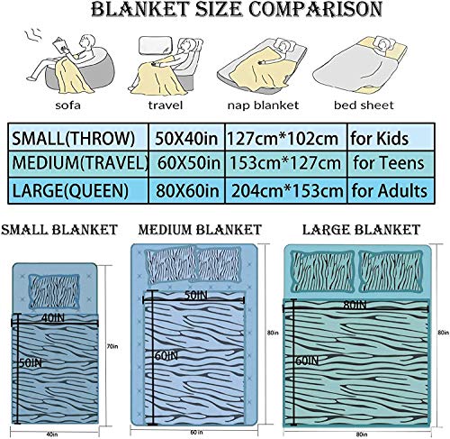 MOXICEE Throws Blanket for Children Kids Boys Girls for Bed Sofa Couch Chair Car Travel Beach Lightweight Plush Blankets for All Season Gift 50″x40″ | The Storepaperoomates Retail Market - Fast Affordable Shopping