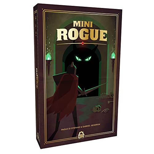 Mini Rogue – A Board Game by Ares Games 1-2 Players – Board Games for Family 30+ Minutes of Gameplay – Games for Family Game Night – for Kids and Adults Ages 12+ – English Version