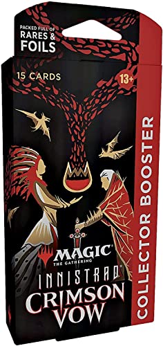 Magic The Gathering Innistrad: Crimson Vow Collector Booster | 15 Magic Cards