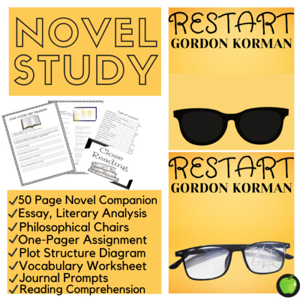 Novel Study For Restart by Gordon Korman
