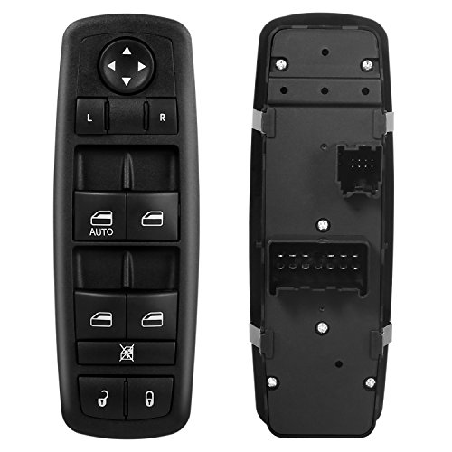 Master Power Window Switch | 8+13 PINS Check Required | Replacement for 2011-2016 Dodge Journey | Replaces# 68084001AD, 68084001AC, 68084001AB
