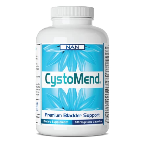 CystoMend 180 Capsules | Maximum Strength for Bladder Pain and Urinary Tract Dysfunction | Provides Support to the Bladder Wall Gag Layer & Pelvic Floor