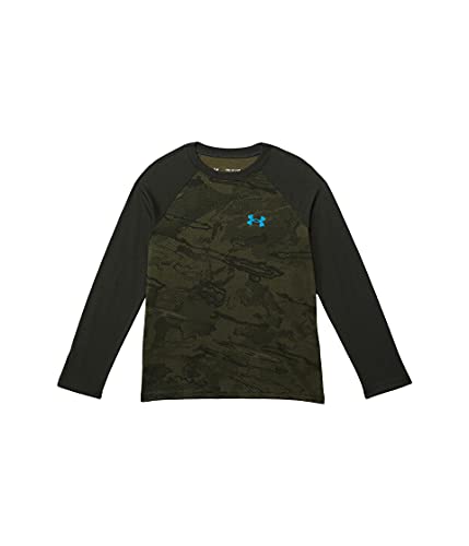 Under Armour Boy’s Long Sleeve TEE, Baroque Green, X-Large