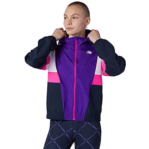 Women’s New Balance Fast Flight Jacket – Color: Deep Violet – Size: S