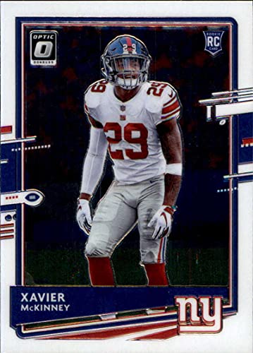 2020 Donruss Optic #121 Xavier McKinney Rookies RC Rookie New York Giants NFL Football Trading Card