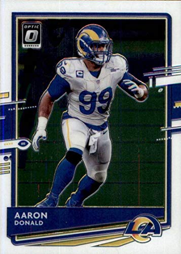 2020 Donruss Optic #58 Aaron Donald Los Angeles Rams NFL Football Trading Card