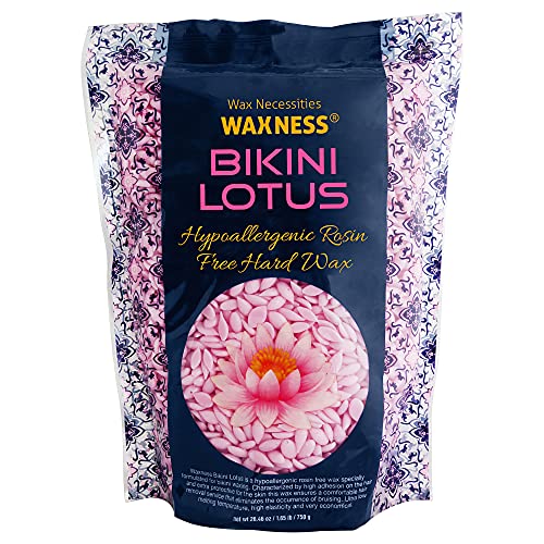 Waxness Premium Rosin Free Bikini Lotus Hard Wax Beads 1.65 lb / 750g