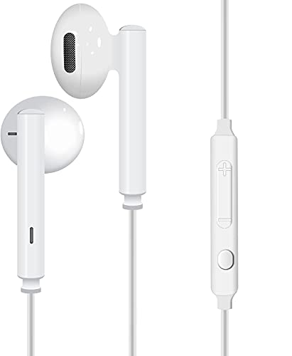 MFi Certified Earphone Wired Lightning Headphones Apple in-Ear Earbuds with Microphone Controller Compatible with iPhone 13/13pro/12 11 Pro Max XS Max XR and More Devices