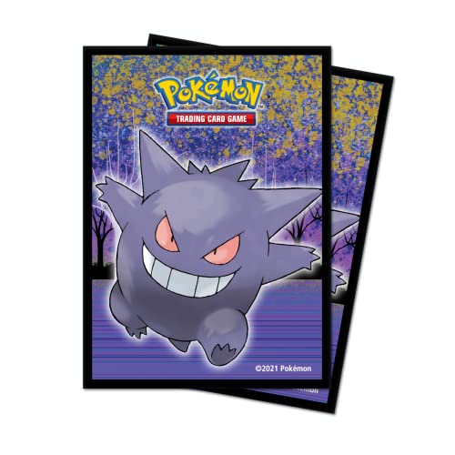 Ultra PRO – Gengar Pokémon Card Protector Sleeves (65 ct.) – Protect Your Gaming Cards, Collectible Cards, and Trading Cards in Style with The Ultimate Card Protection Technology